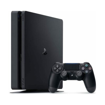 Sony PlayStation PS4 1 TB Slim-Spielekonsole, Schwarz